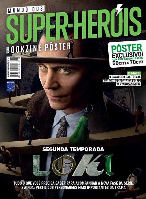 Posterzine Mundo dos Super-Heróis #4 - Loki Segunda Temporada- Edição 147