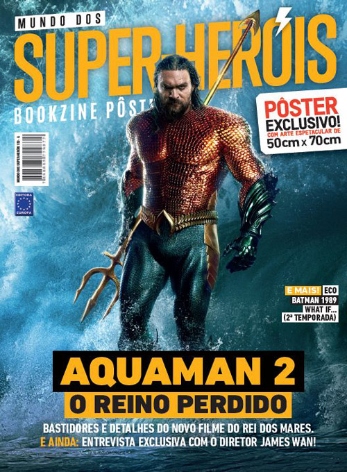 Posterzine Mundo dos Super-Heróis #7 - Aquaman 2 - Edição 150