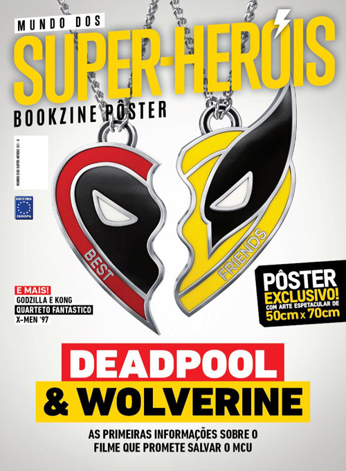 Posterzine Mundo dos Super-Heróis #8 - Deadpool e Wolverine - Edição 151