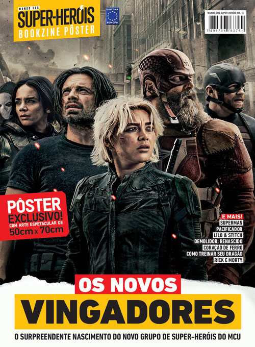 Posterzine Mundo dos Super-Heróis #13- New Avengers - Edição 156