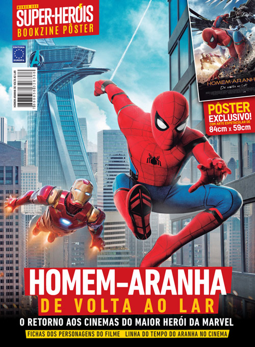 Especial Superpôster Mundo dos Super-Heróis Ed.03 - Homem Aranha De Volta ao Lar (Sem dobras)