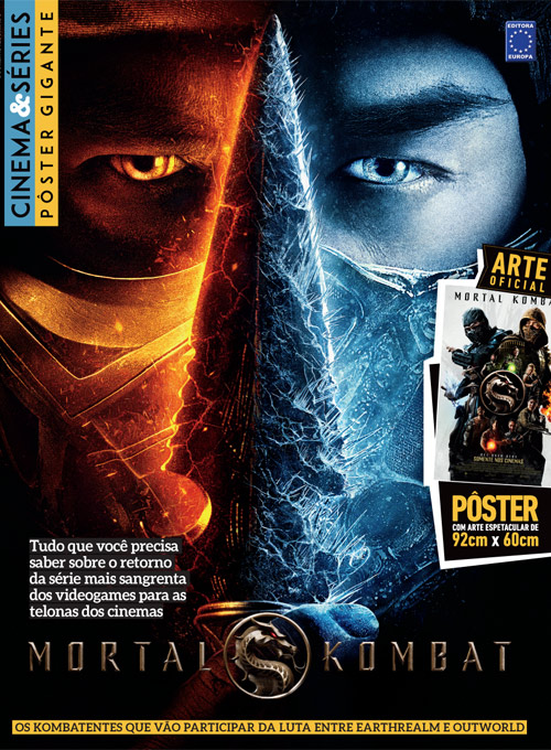 Bookzine Cinema e Séries Pôster Gigante - Mortal Kombat (Sem dobras)