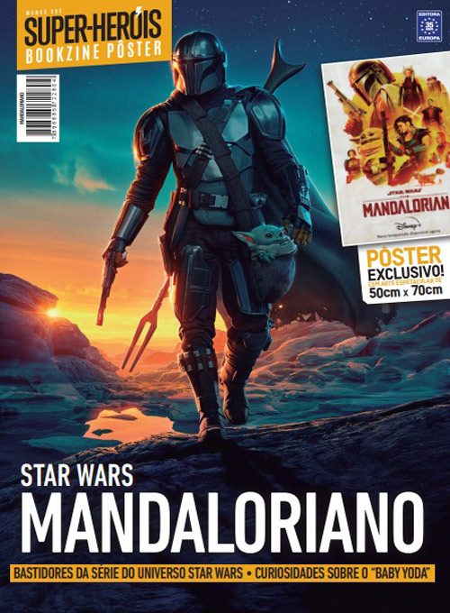 Bookzine Mundo dos Super-Heróis Pôster Gigante - Star Wars Mandaloriano (Sem dobras)