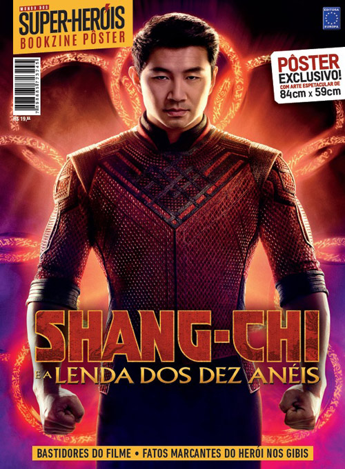 Bookzine Mundo dos Super-Heróis Pôster Gigante - Shang-Chi (Sem dobras)