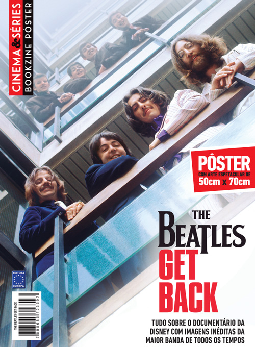 Bookzine Cinema e Séries Pôster Gigante - The Beatles Get Back (Sem dobra)
