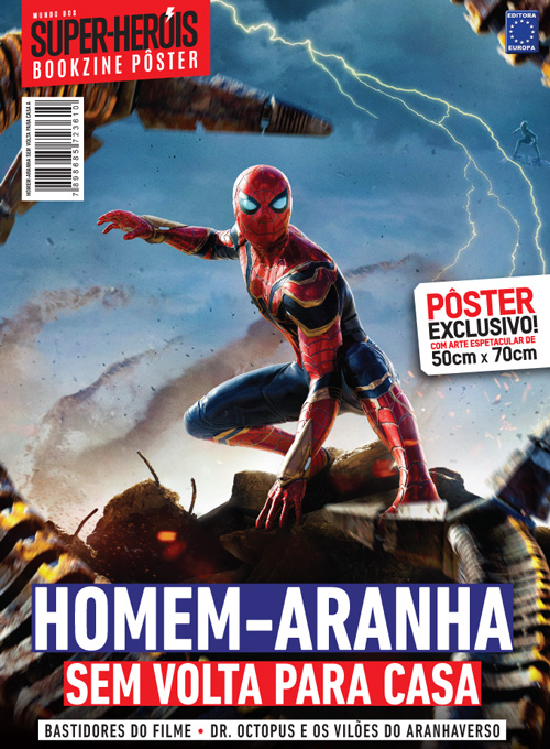Bookzine Mundo dos Super-Heróis Pôster Gigante - Homem-Aranha Sem Volta Para Casa
