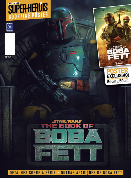 Bookzine Mundo Pôster Gigante - Star Wars The Book Of Boba Fett (Sem dobras)