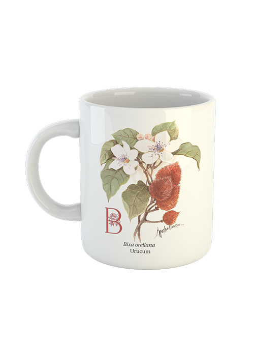 Caneca Flores Nativas do Brasil de A a Z - LETRA B