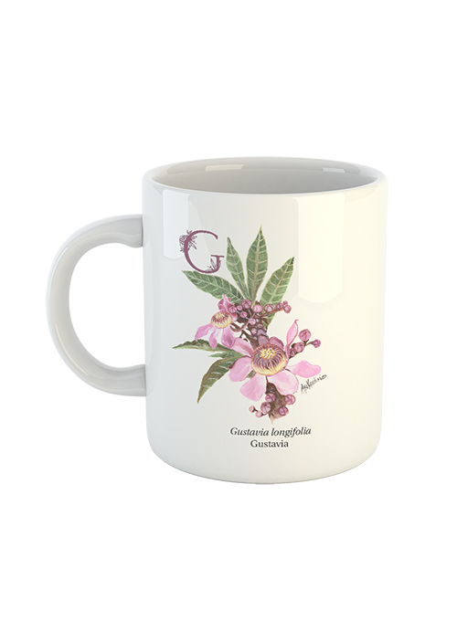 Caneca Flores Nativas do Brasil de A a Z - LETRA G
