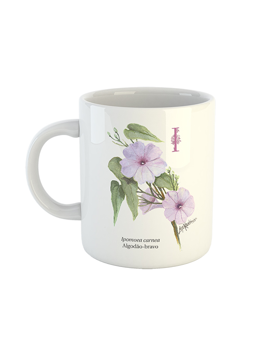 Caneca Flores Nativas do Brasil de A a Z - LETRA I