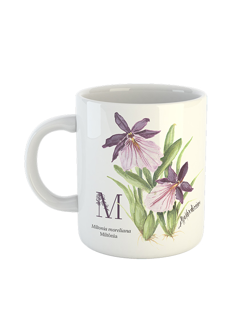 Caneca Flores Nativas do Brasil de A a Z - LETRA M