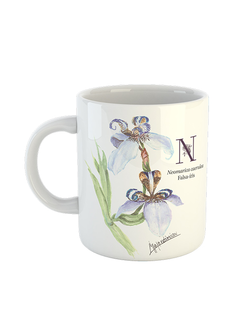 Caneca Flores Nativas do Brasil de A a Z - LETRA N