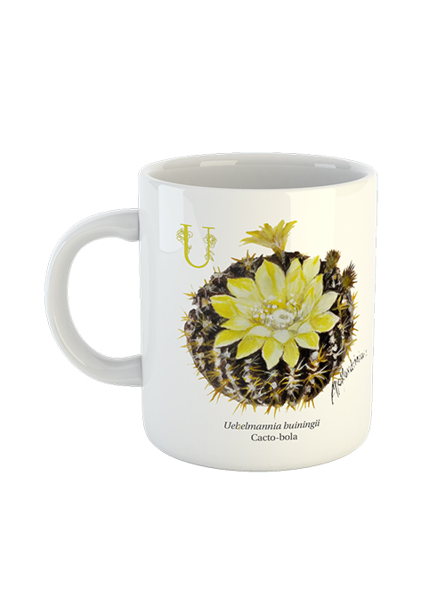 Caneca Flores Nativas do Brasil de A a Z - LETRA U