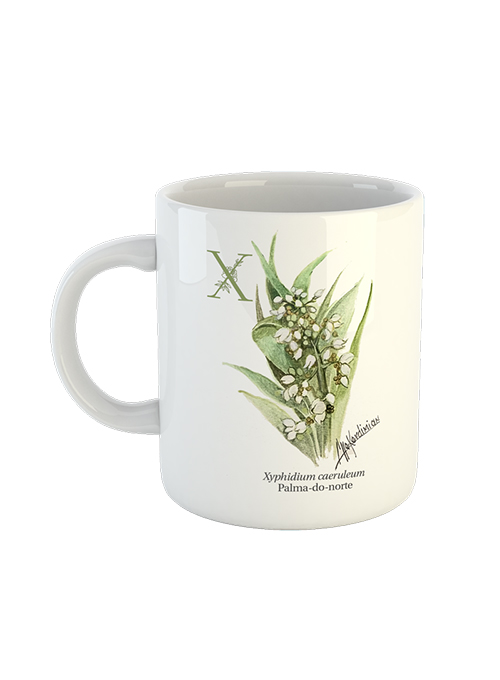 Caneca Flores Nativas do Brasil de A a Z - LETRA X