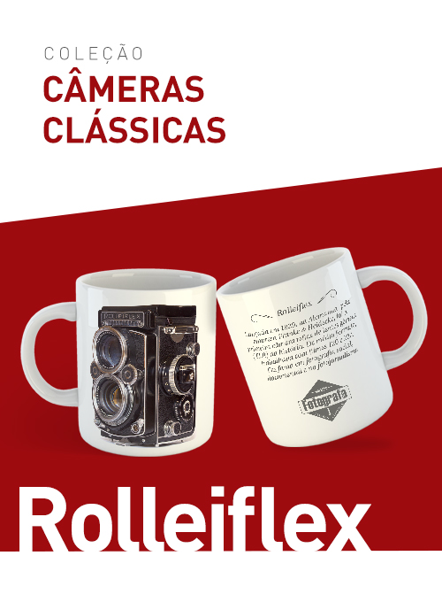 Caneca Câmeras Clássicas - Rolleiflex