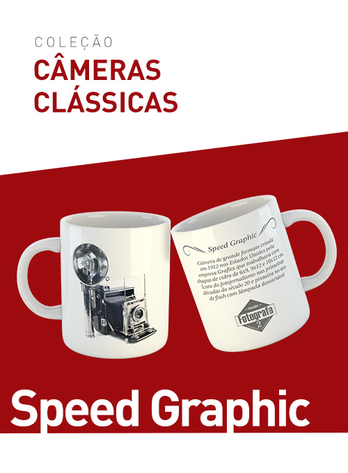Caneca Câmeras Clássicas - Speed Graphic
