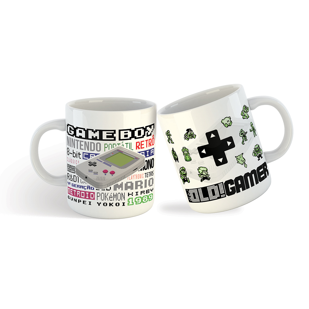 Caneca OLD!Gamer - Game Boy