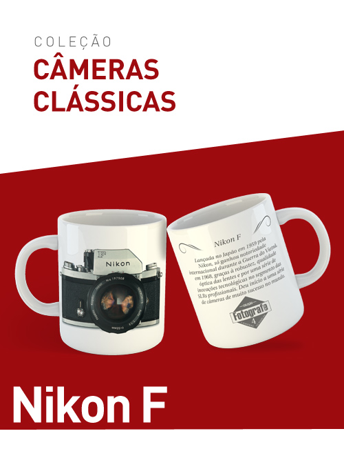 Caneca Câmeras Clássicas - Nikon F