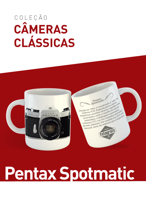 Caneca Câmeras Clássicas - Pentax Spotmatic