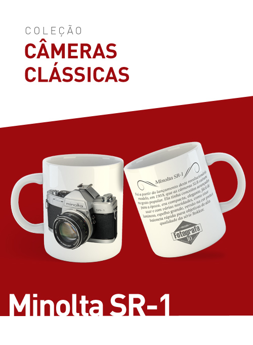 Caneca Câmeras Clássicas - Minolta SR-1