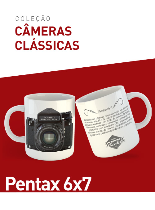 Caneca Câmeras Clássicas - Pentax 6x7