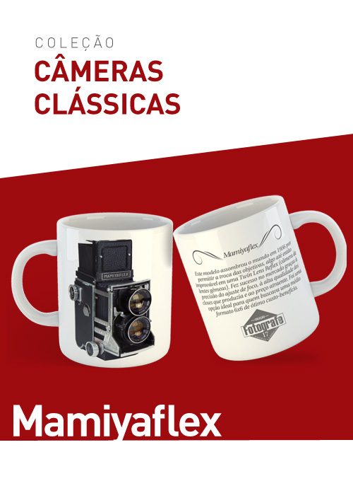 Caneca Câmeras Clássicas - Mamiyaflex