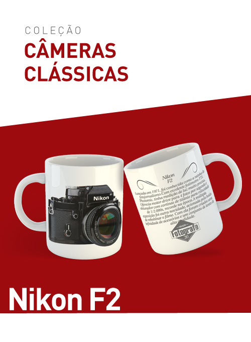 Caneca Câmeras Clássicas - Nikon F2