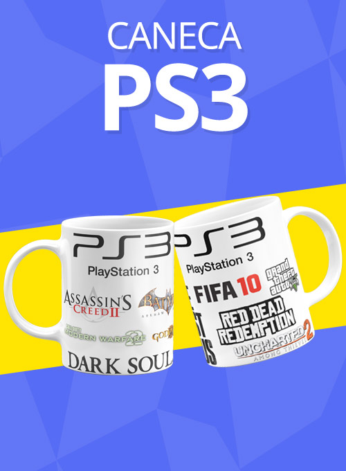 Caneca PLAY Games - PS3