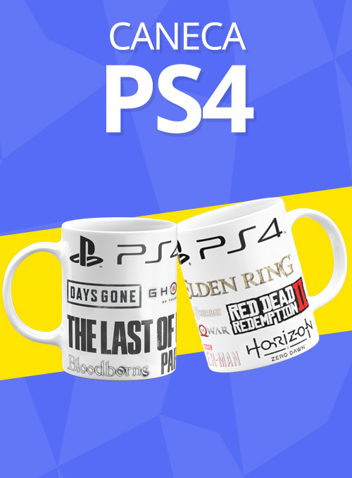 Caneca PLAY Games - PS4