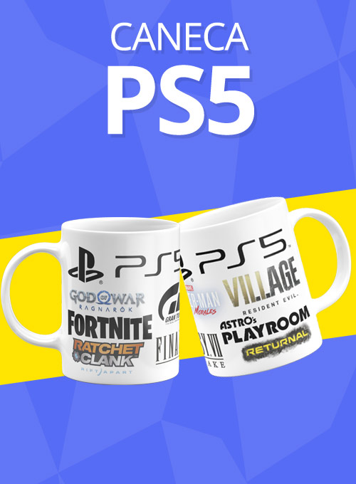 Caneca PLAY Games - PS5