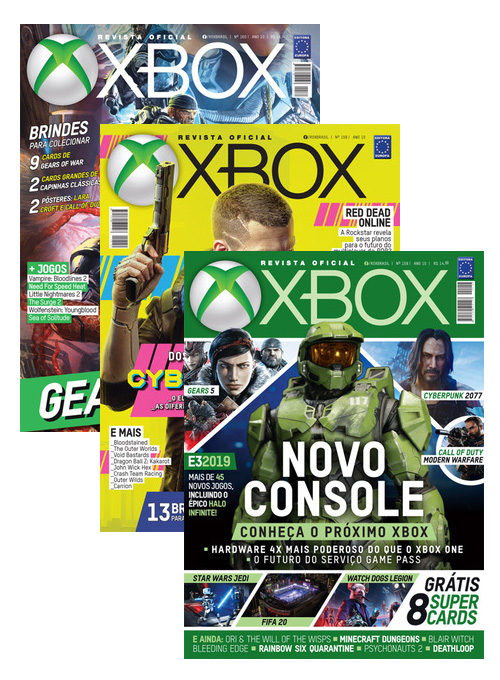 Edições de Colecionadores Revista Xbox 360 (6 exemplares)