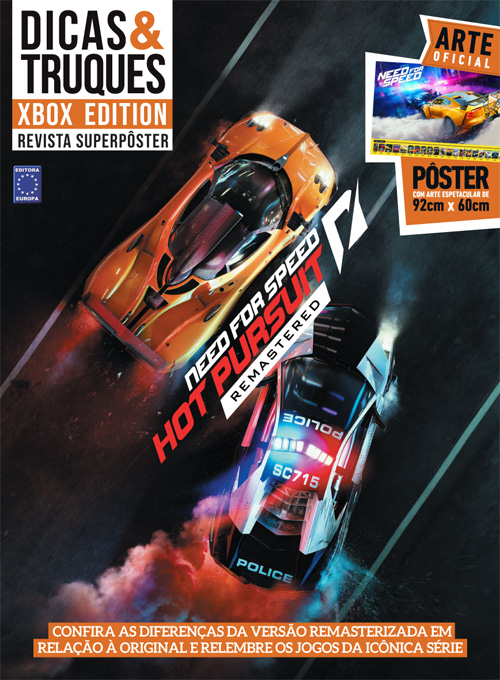 Especial Superpôster D&T Xbox Edition Edição 17 - NFS Hot Pursuit Remastered