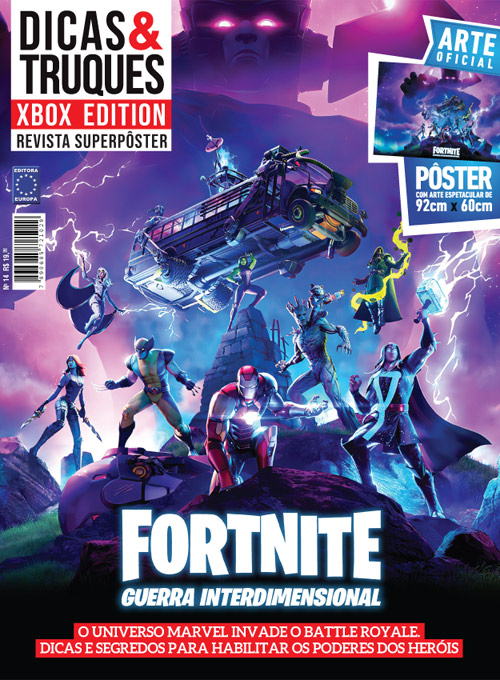 Especial Superpôster D&T Xbox Edition 14 - Fortnite: Guerra Interdimensional (Sem dobras)
