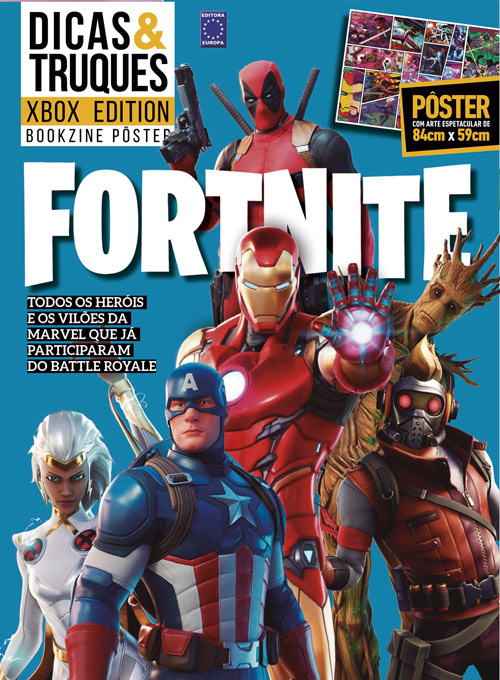 Bookzine Superpôster D&T Xbox Edition Edição 27 - Fortnite (Sem dobras)