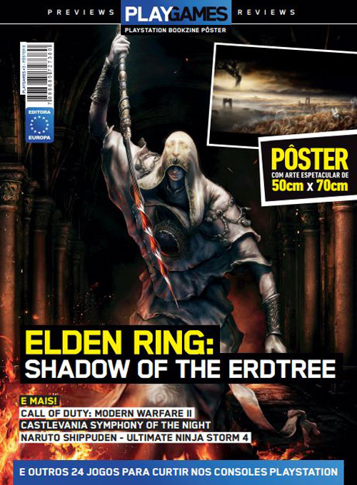 Elden Ring: Shadow of the Erdtree - Pôsterzine PLAYGames (Sem dobras)