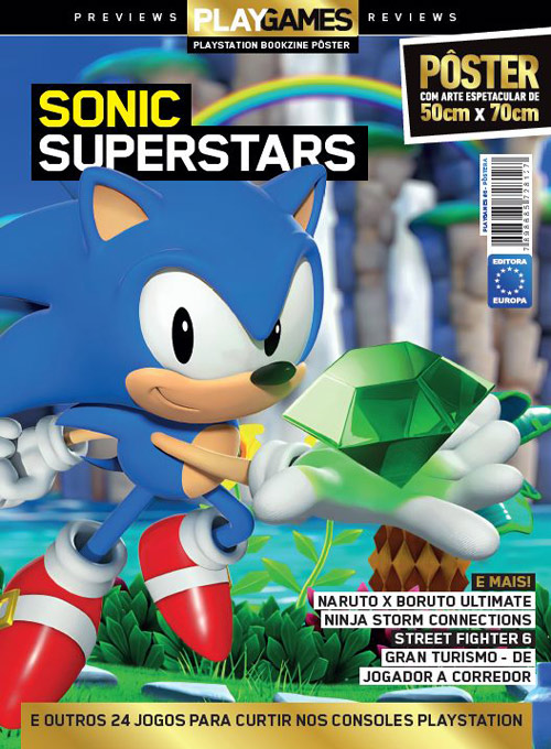 Revista superpôster - Sonic: o filme - EUROPA - Revista HQ