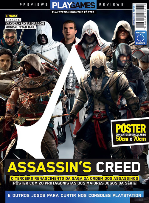 Pôsterzine PLAYGames - Edição 8 - Assassins Creed (Sem dobras)