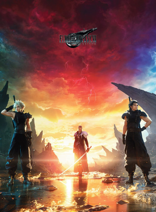 Pôsterzine PLAYGames #9 - Final Fantasy VII Rebirth (Sem dobras)