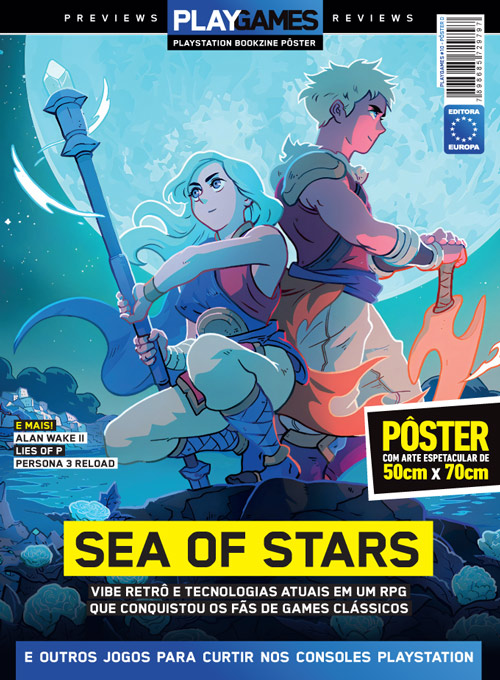 Pôsterzine PLAYGames #10 - Sea of Stars (Sem dobras)
