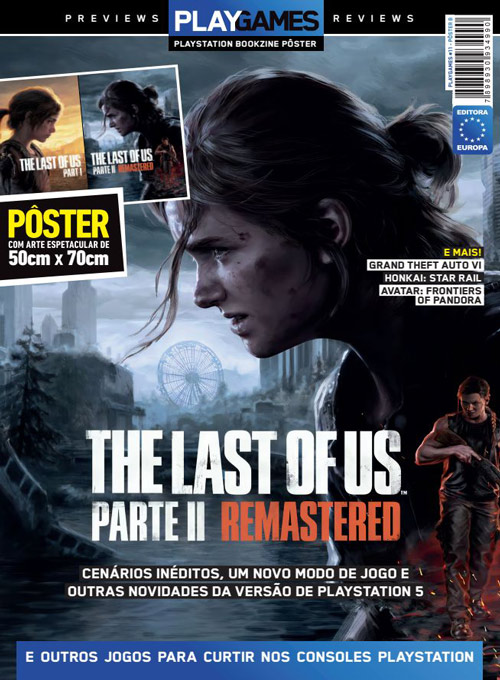 Pôsterzine PLAYGames #11 - The Last of Us Parte 2 Remastered (Sem dobras)