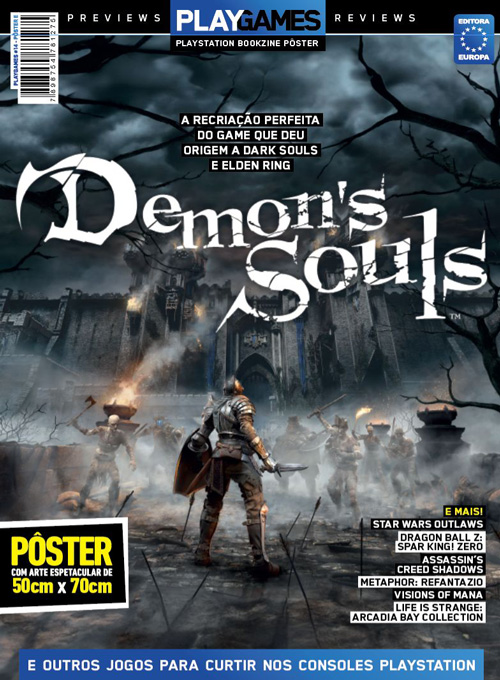 Pôsterzine PLAYGames #14 - Demons Souls (Sem dobras)