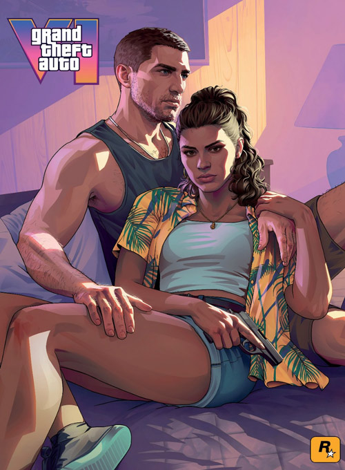 Pôsterzine PLAYGames #17 - Grand Theft Auto VI - Jason e Lucia 3 (Sem dobras)