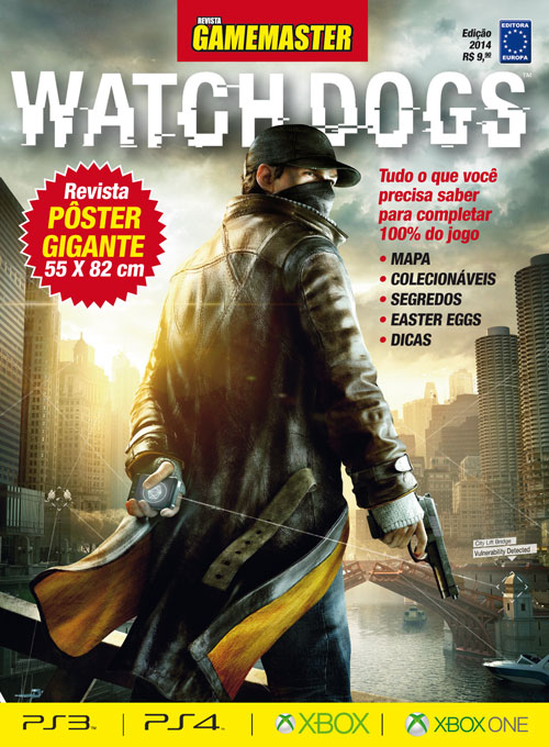 Revista Pôster Watch Dogs