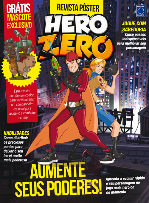 Revista Pôster Hero Zero