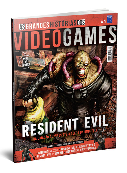 Livro - As Grandes Histórias dos Videogames 1: Resident Evil