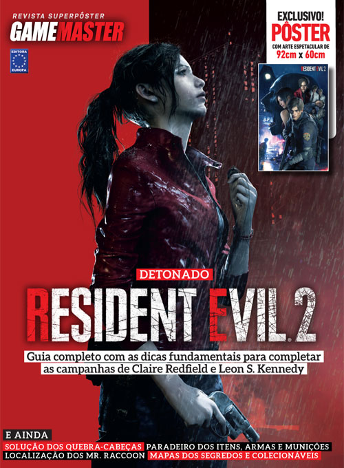 Super Detonado Game Master Dicas e Segredos - Resident Evil 3, de a Europa.  Editora Europa Ltda., capa mole em português, 2020 - Escorrega o Preço