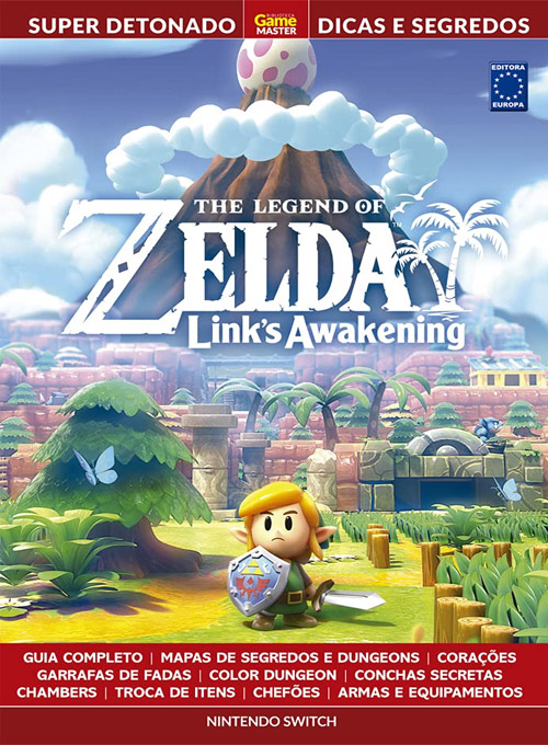 Super Detonado Dicas e Segredos - The Legend of Zelda: Links Awakening