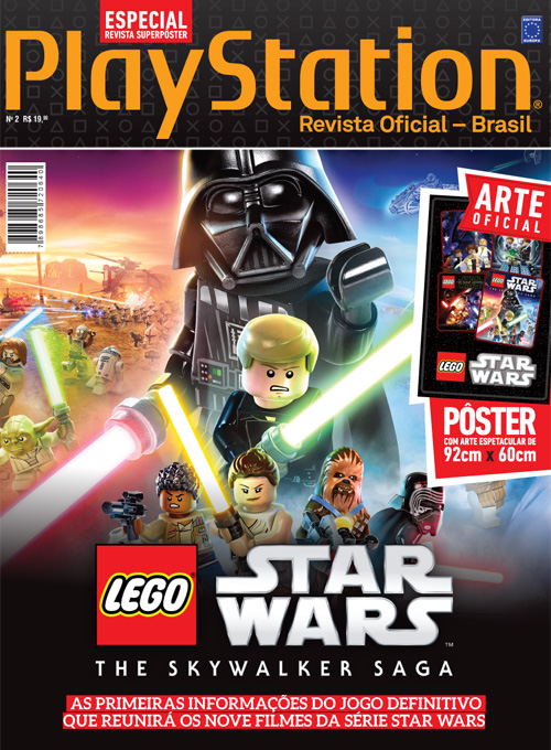 Especial Superpôster PlayStation - Lego Star Wars: The Skywalker Saga (Sem dobras)