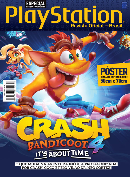 Especial Superpôster PlayStation - Crash Bandicoot 4 (Sem dobras)