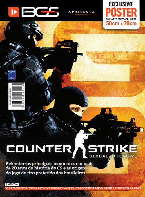 Especial Superpôster BGS - Counter Strike Global Defensive (Sem Dobras)